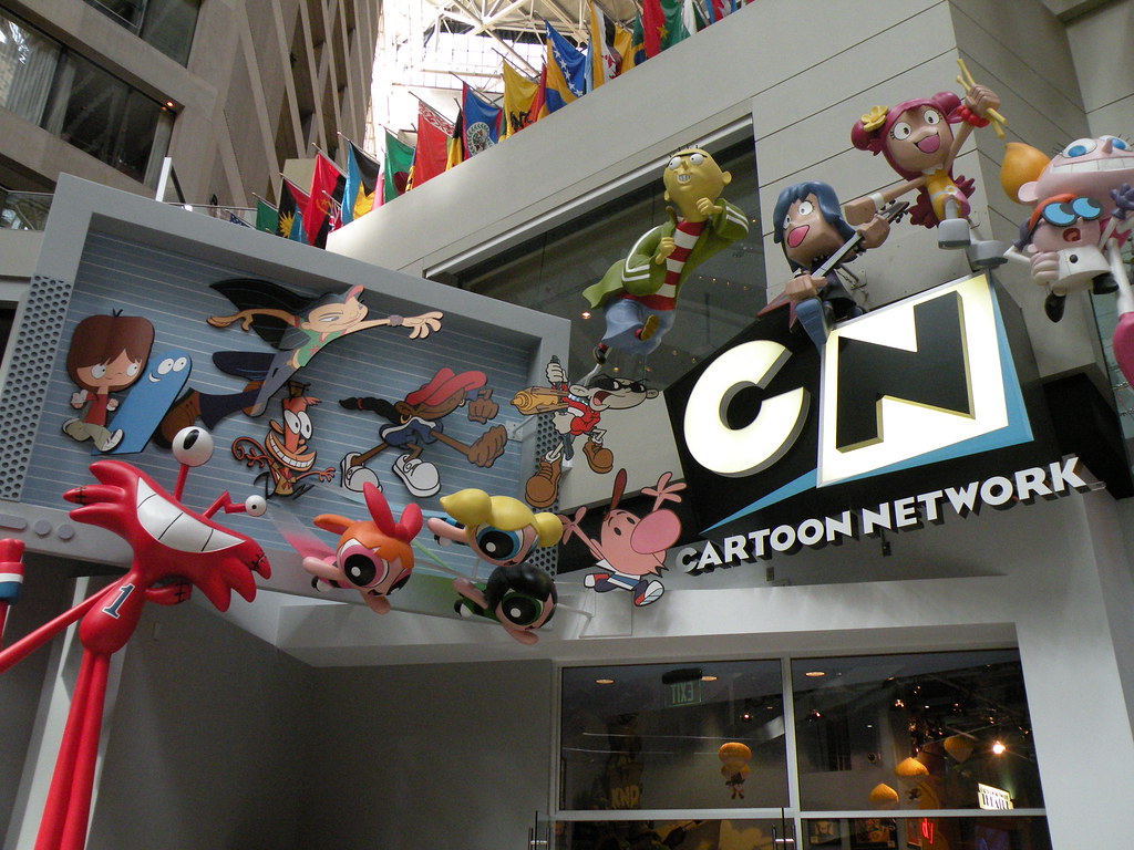 Cartoon Network store in the CNN building jikuykendall Flickr
