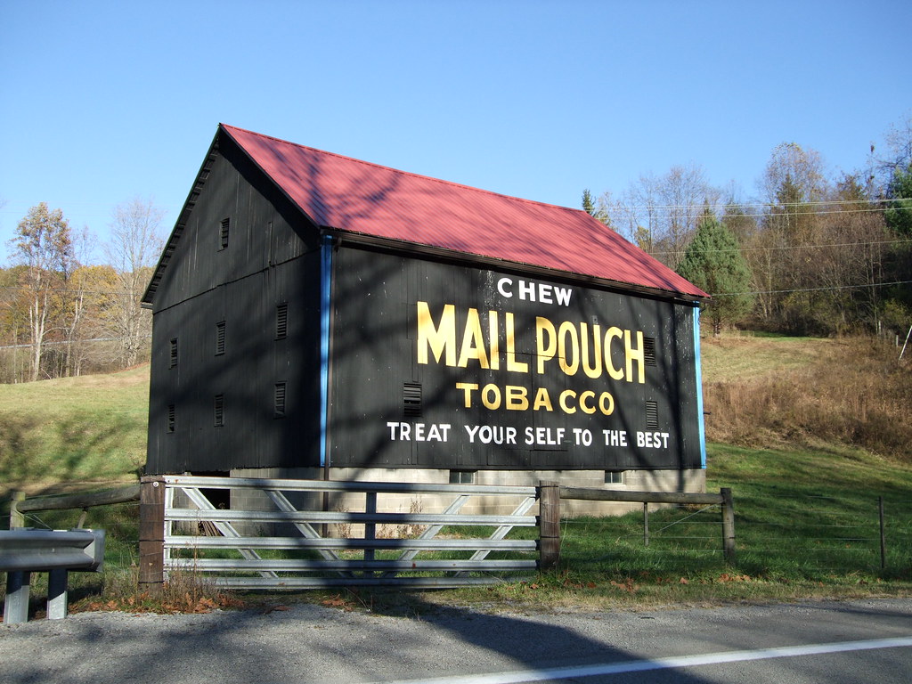 Mail Pouch Barn a old Mail Pouch Tobacco barn on US 19, do… Flickr