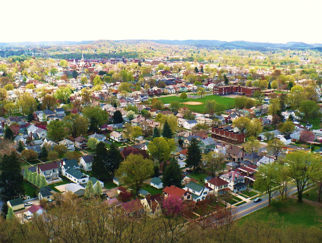 View of Lancaster, Ohio from Mount Pleasant Rising Park … Flickr