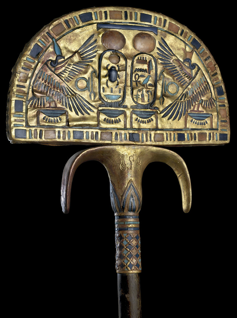 golden fan of tutankhamun golden fan of tutankhamun tutank… Flickr
