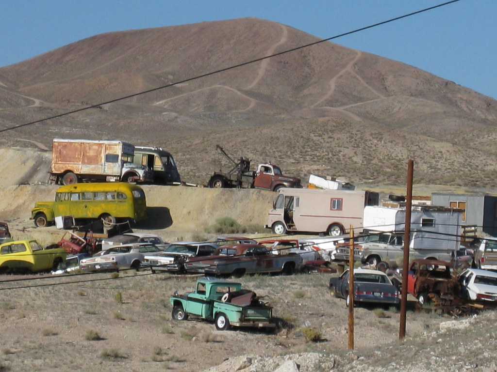 Tonopah, Nevada Junkyard wonder how many of these still
