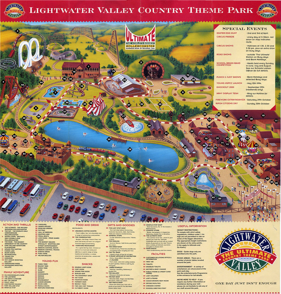 Lightwater Valley map from 1994 trainsandstuff Flickr