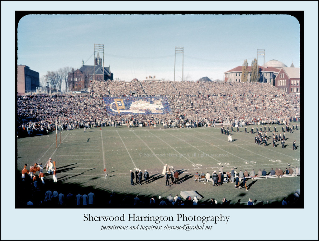 Archbold Stadium, November 1, 1958 Syracuse beats the Pitt… Flickr