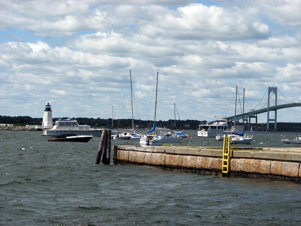 Goat Island Marina, Newport, RI This shot was taken at the… Flickr