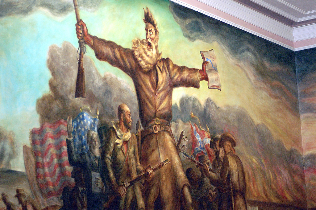 John Brown mural "Tragic Prelude", Curry's interpretation … Flickr
