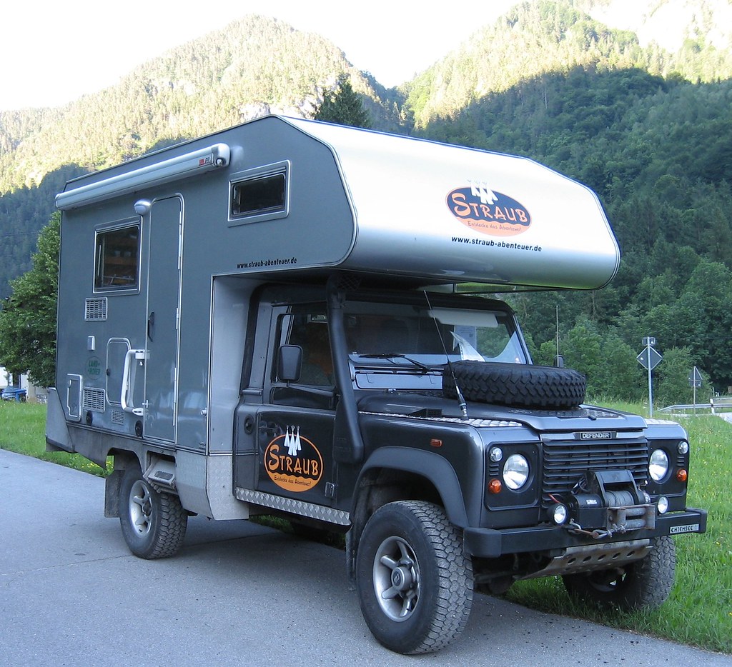 Custom expedition style camper on Land Rover Defender 130 Flickr