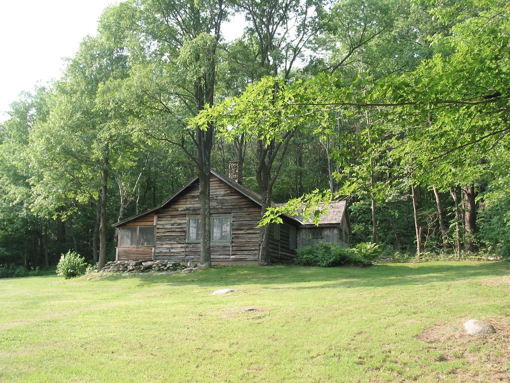 Robert Frost Cabin south facing view Ripton, Vermont USA… Flickr