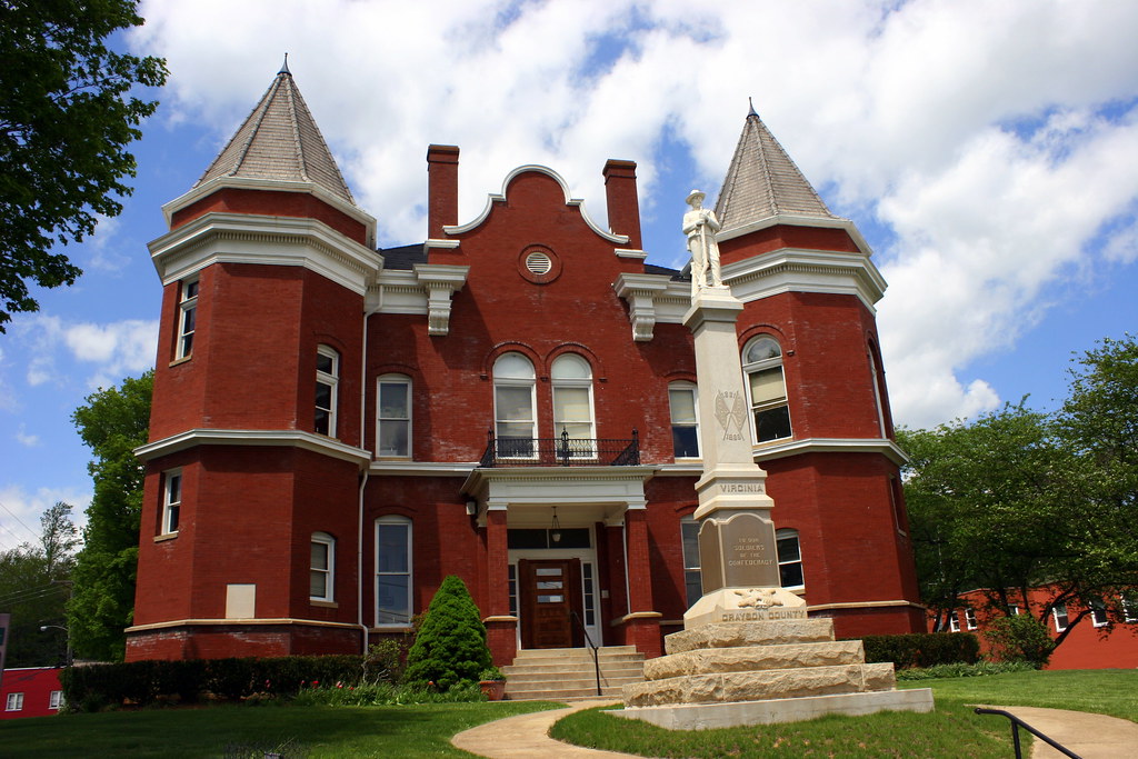 Old Grayson County Courthouse Independence, VA Independe… Flickr