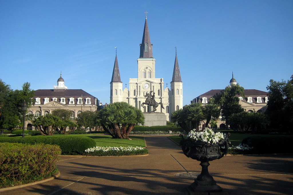 New Orleans French Quarter Jackson Square and St. Louis… Flickr