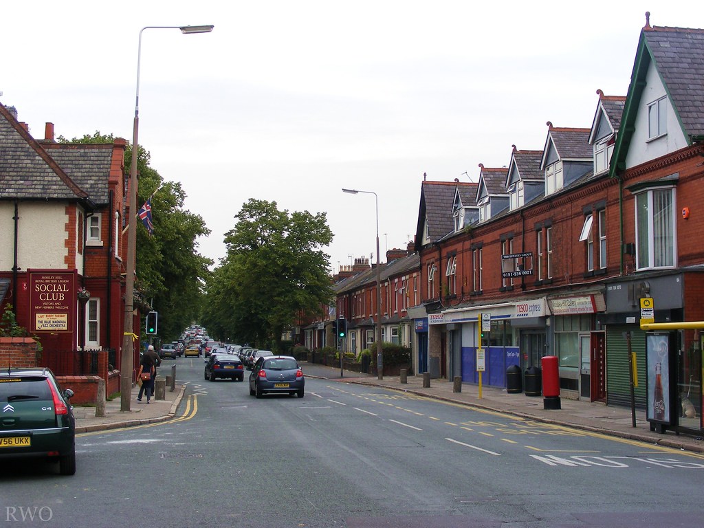 Rose Lane, Mossley Hill Forming the main thoroughfare of M… Flickr