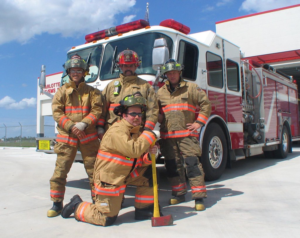 Charlotte County Fire/EMS Station 7 E7 and crew edited. … Flickr
