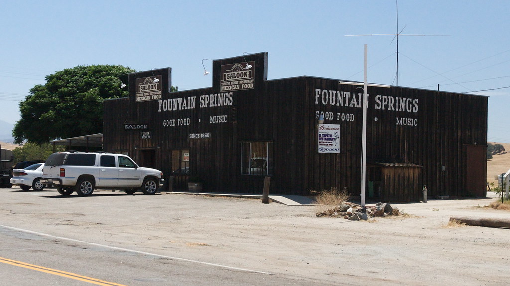 Fountain Springs Saloon Fountain Springs, California Flickr