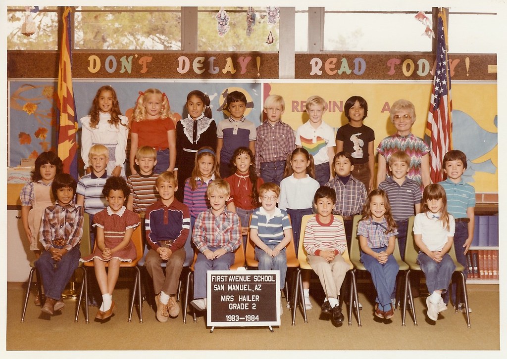 San Manuel First Ave School Mrs Hailer 2nd Grade (19831… Flickr