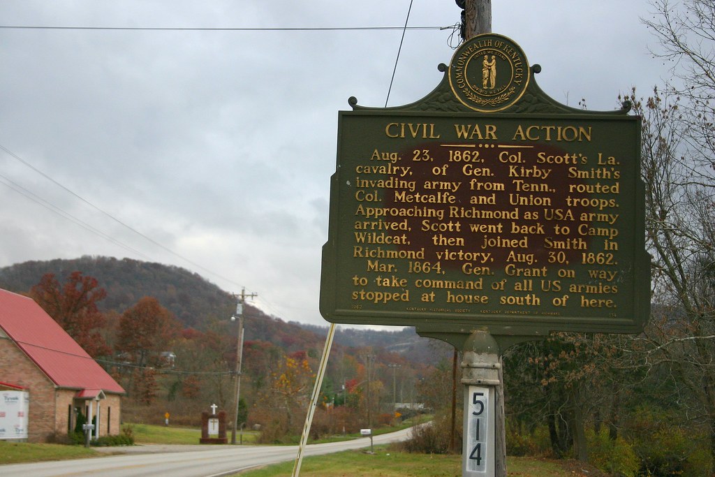 Skirmish at Big Hill, Ky August 23, 1862 Site of August … Flickr
