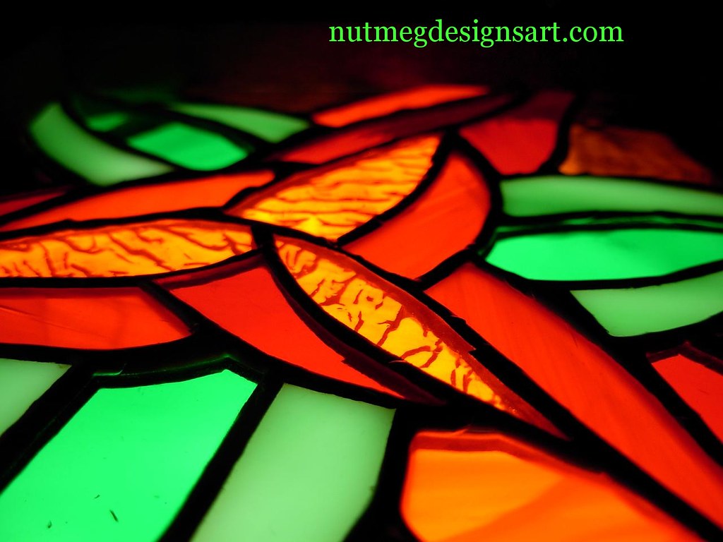 stained glass trillium inspired up close See our art n… Flickr