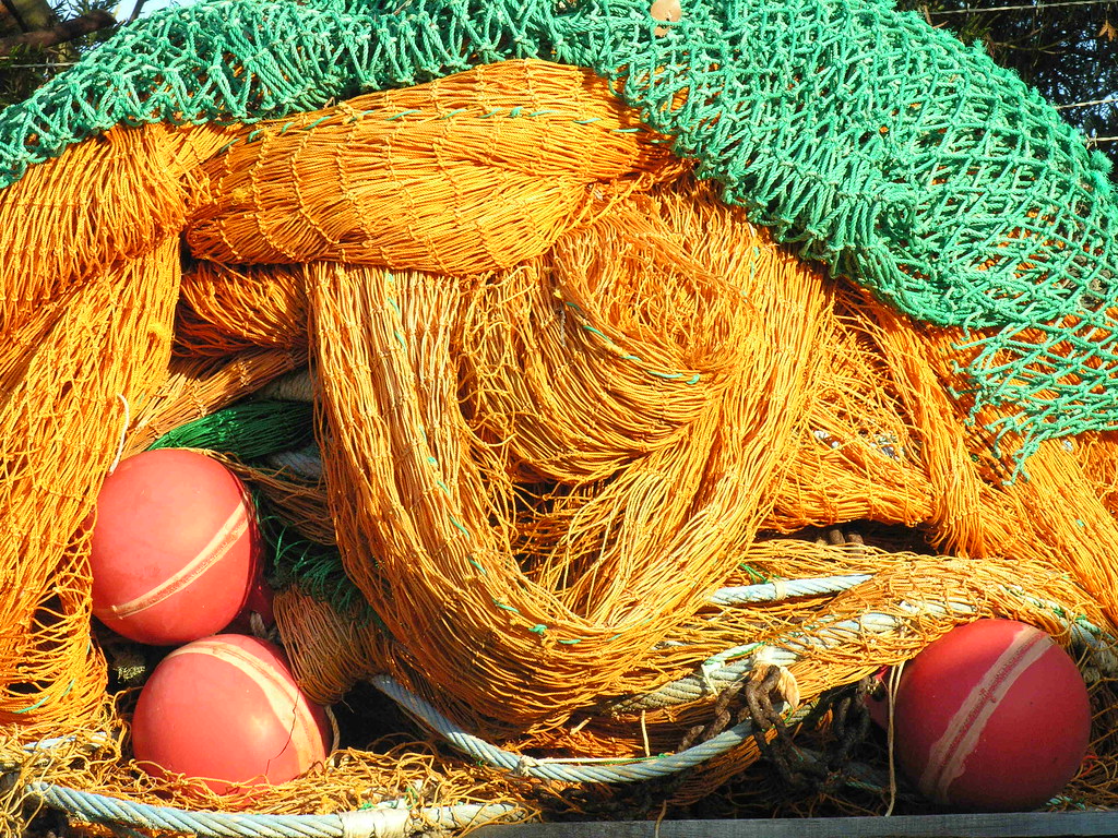 Fishing nets, Bermagui Fishing nets at the fish cooperati… Flickr