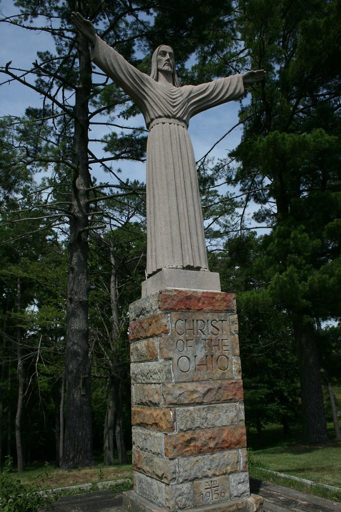 Christ of the Ohio This is the statue near where the lette… Flickr