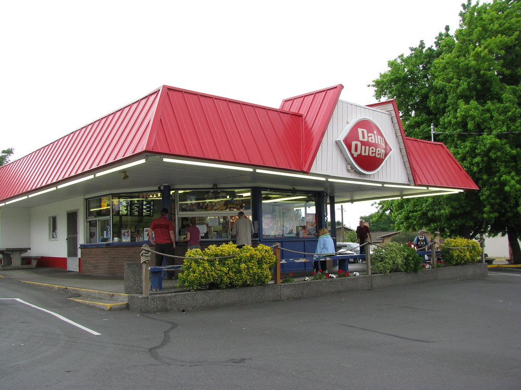 Downtown Vancouver's Dairy Queen Here is one of original D… Flickr