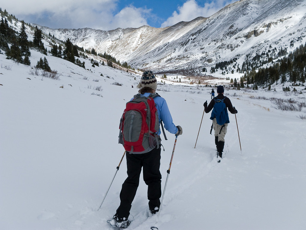 Skiing up Peru Creek Jesse Varner Flickr