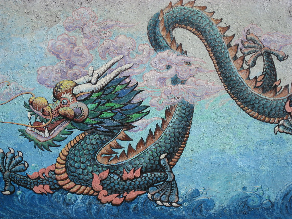 Chinese Dragon Mural Photo by Sherrie Thai of Shaire Produ… Flickr