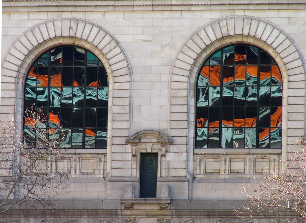Back of New York Public Library The New York Public Librar… Flickr