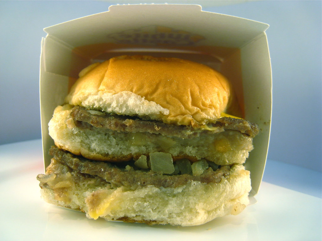 White Castle Double Cheeseburger Adam Kuban Flickr