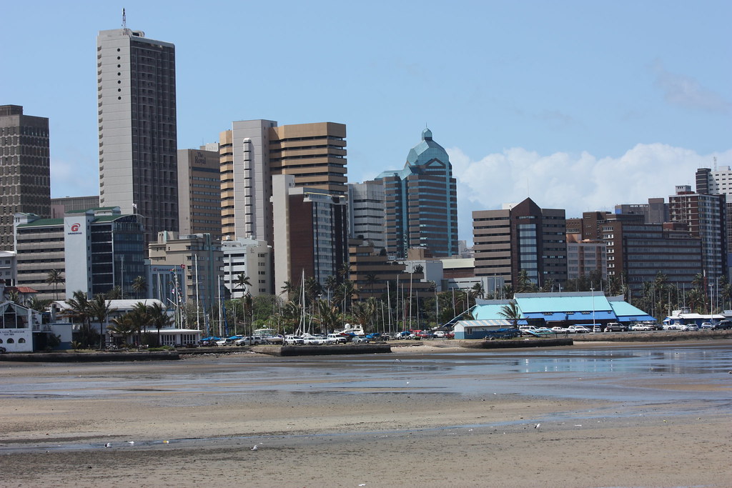 Durban Central from the bay This view of central Durban ta… Flickr