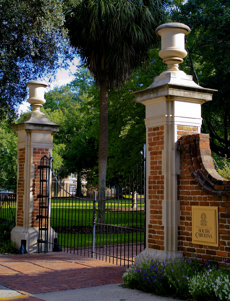 USC Horseshoe Gate Taken At USC Horseshoe in Columbia, SC … Flickr