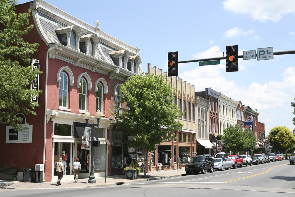 Downtown Franklin Tennessee Historic buildings along the m… Flickr