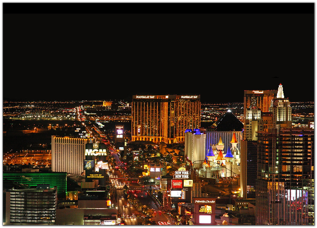 Las Vegas Strip View Panorama Explored 8/19/2008 Three pho… Flickr