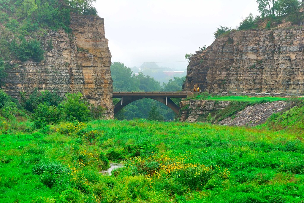 Decorah bluffs Interesting geologic formation just outside… Flickr
