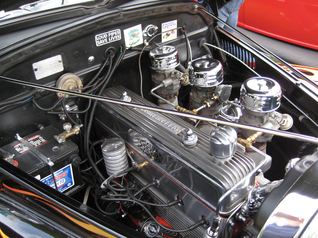 Stovebolt Push Rods Car Club show at the Olympic Stadium i… Flickr