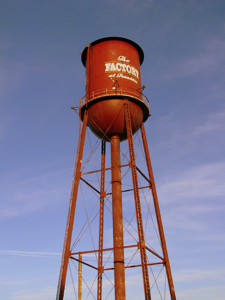 Old Water Tower The Factory at Franklin The Factory at F… Flickr