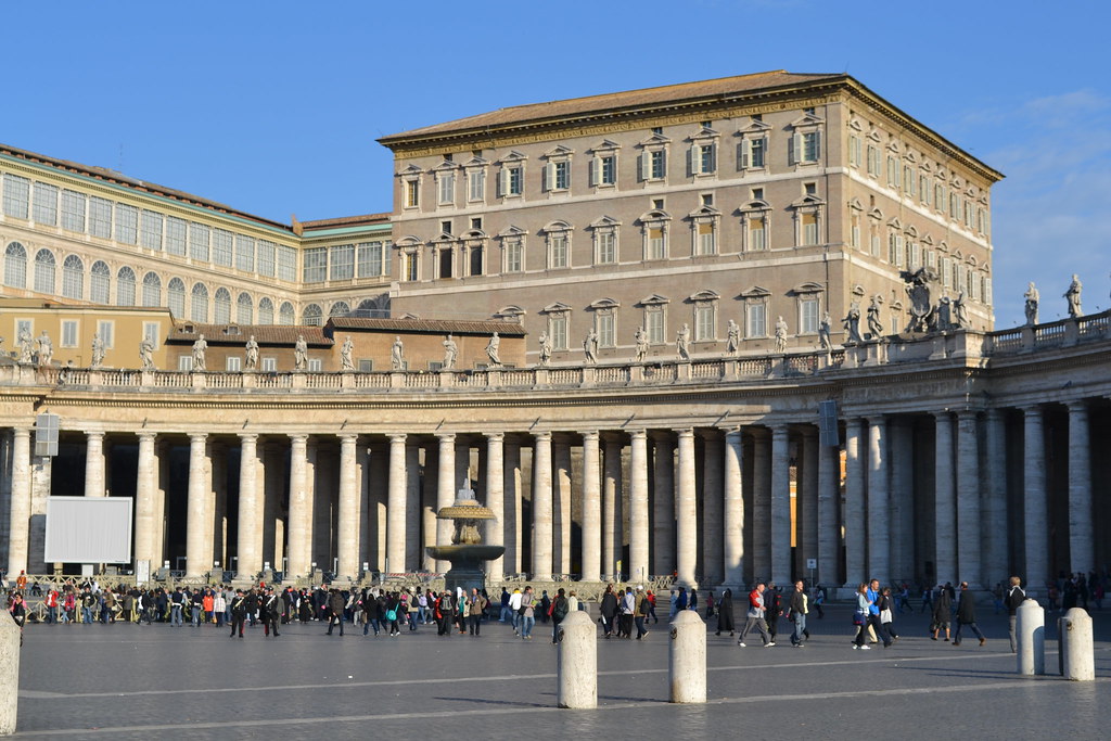 The Apostolic Palace Vatican The Apostolic Palace is the… Flickr