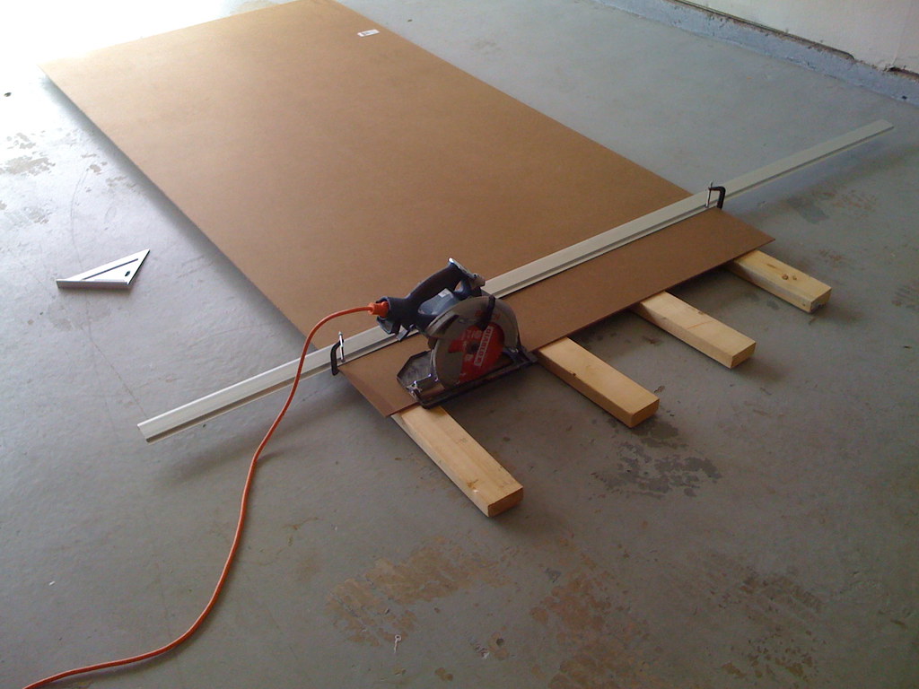 Cutting hardboard panel This is my panel saw. Start with f… Flickr