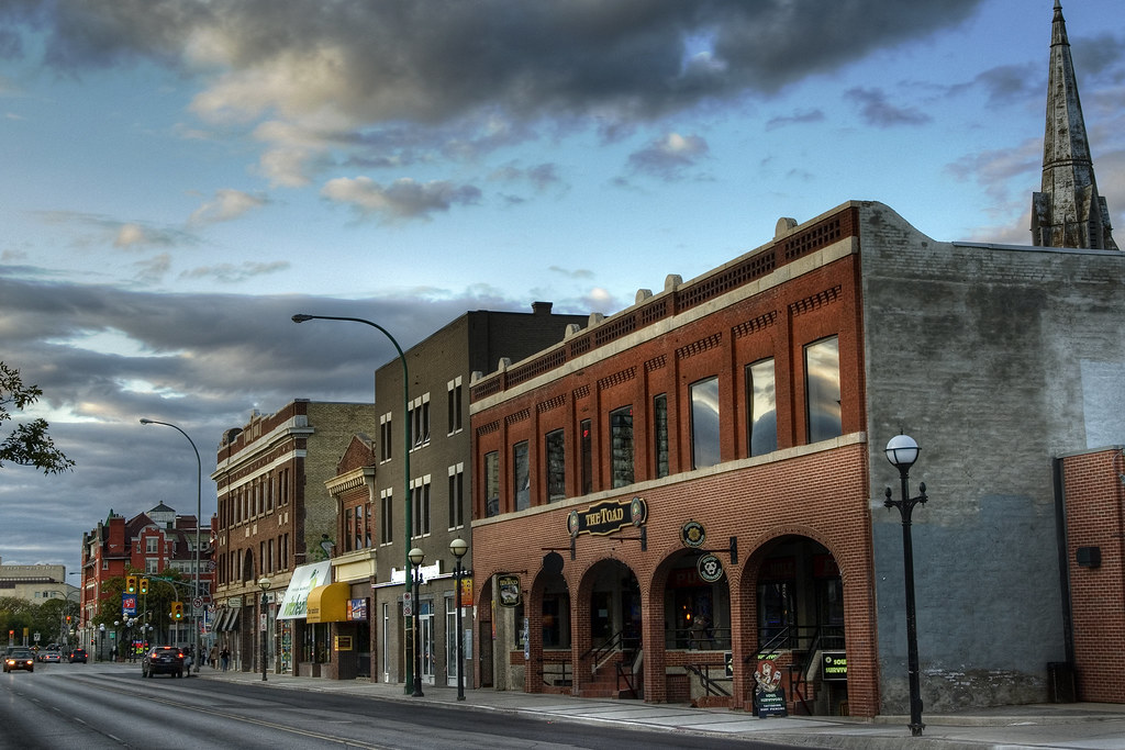Osborne Village Osborne Street, Winnipeg, Manitoba. Bryan Scott
