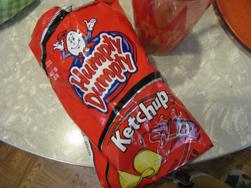 Humpty Dumpty Ketchup Potato Chips Oh, I'd heard the talk.… Flickr