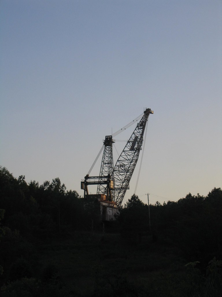 Knob Mine Bucyrus Erie 1570 Walking Dragline Kelly Michals Flickr