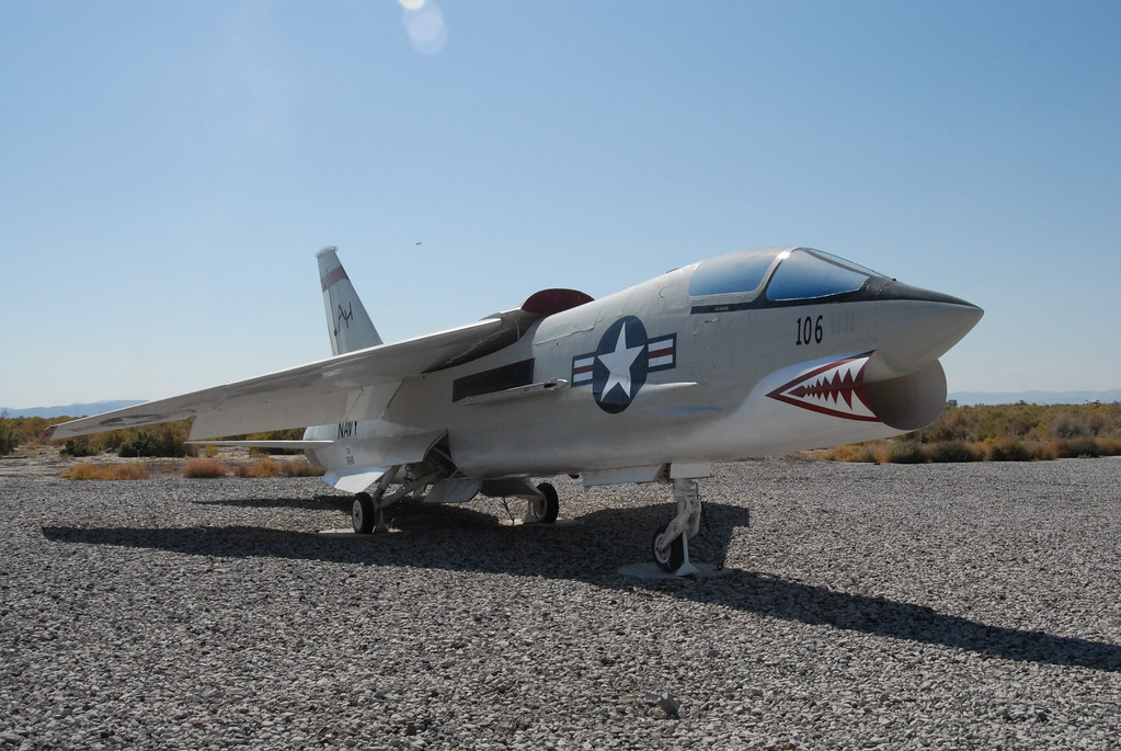 F8 Crusader Variable Geometry wing Socal Photography Flickr