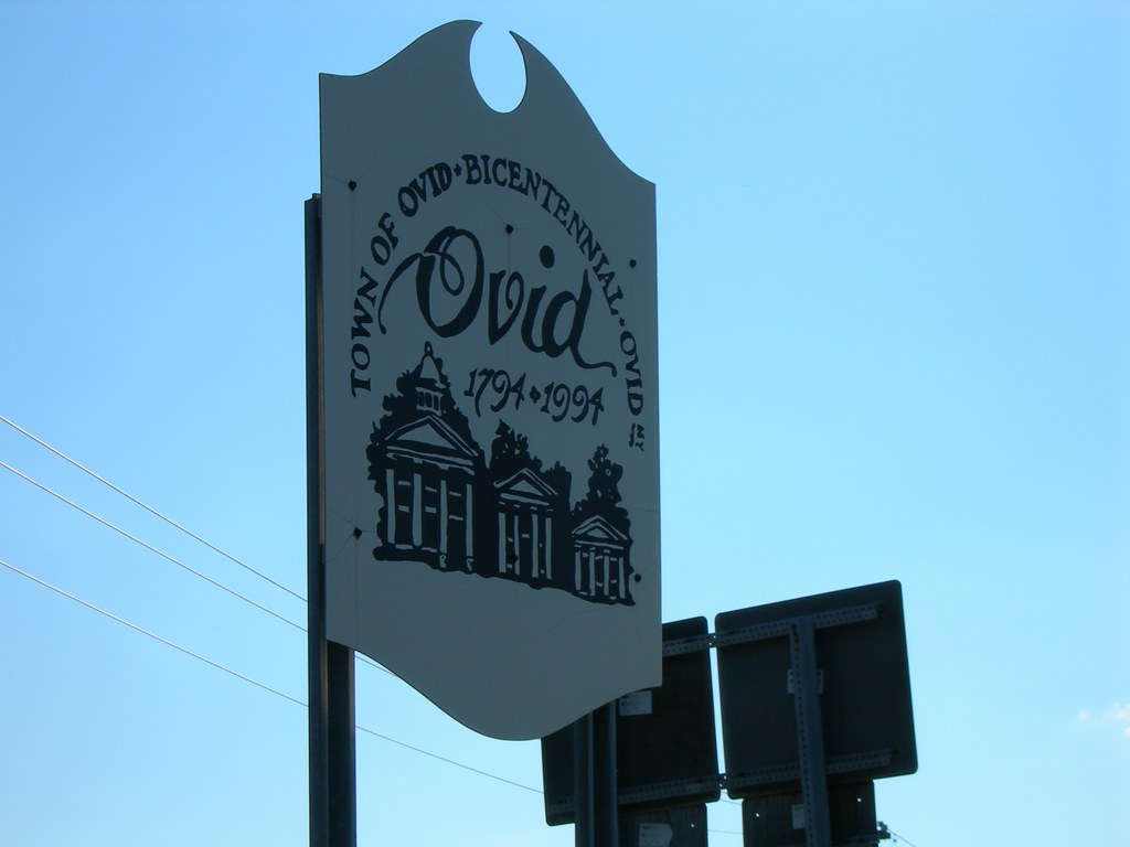 Ovid City Limits Ovid, New York The "Three Bears" are depi… Flickr