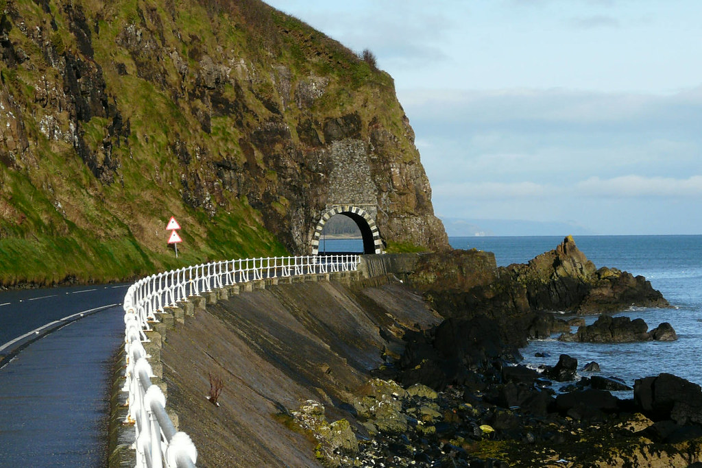 "Black Arch" The Black Arch is on the Antrim Coast Road ,C… Flickr