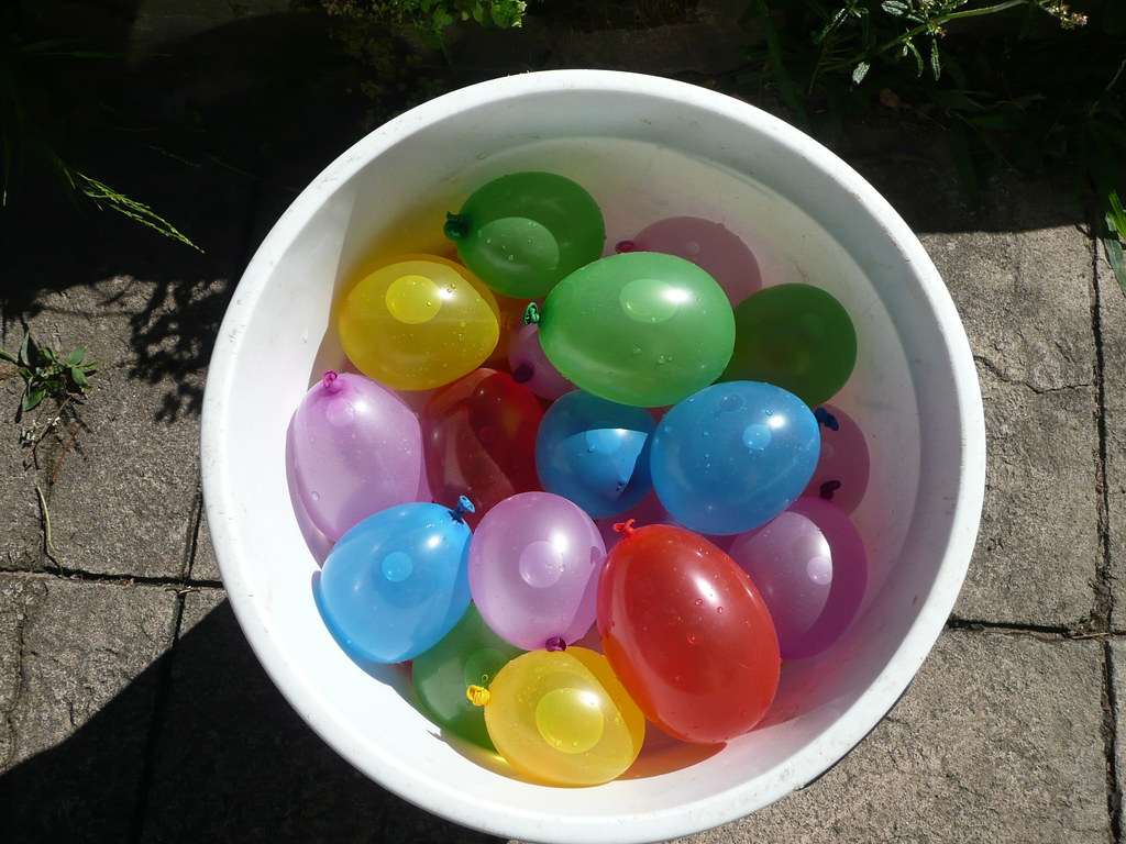 Bucket of water balloons II brainsnorkel Flickr