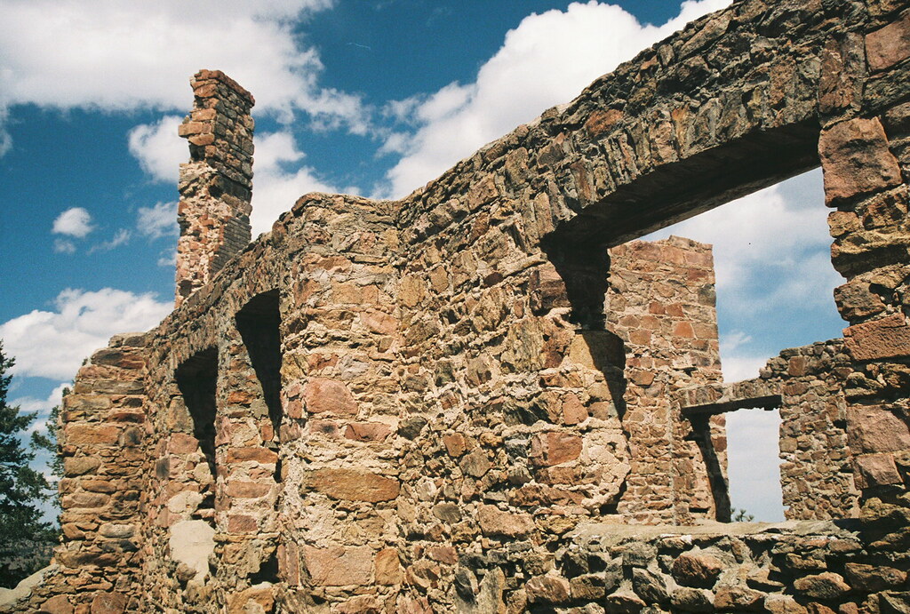 Walker Castle Ruins Home of John Brisben Walker which burn… Flickr