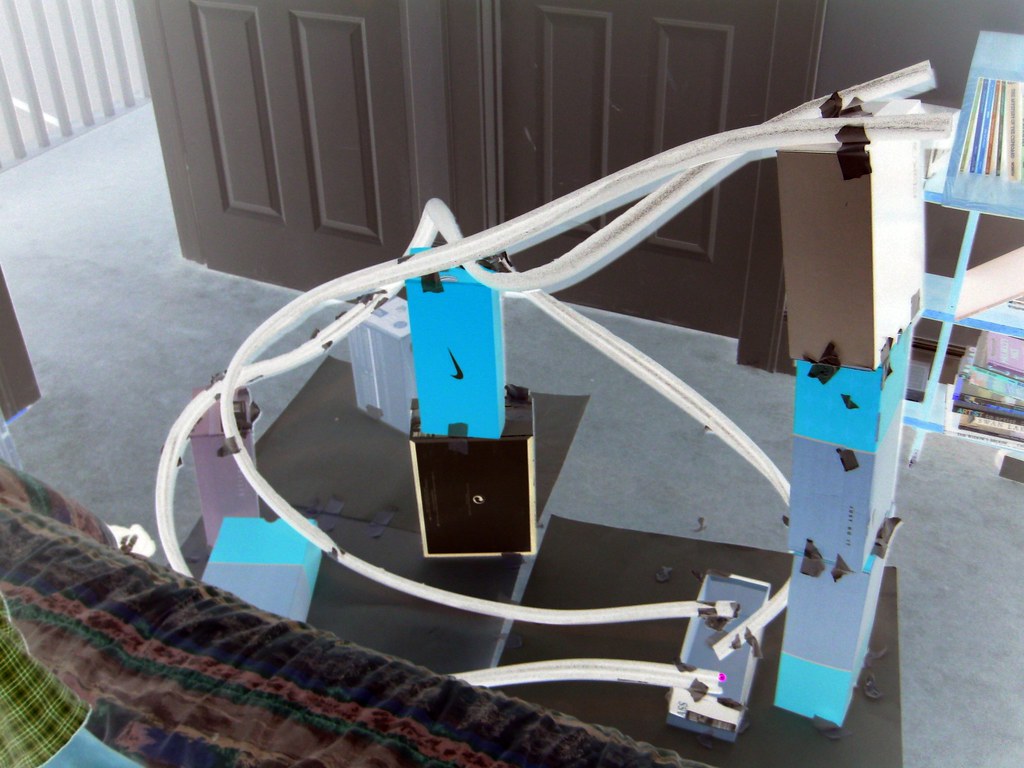 Marble Roller Coaster Make a roller coaster out of pipe in… Flickr