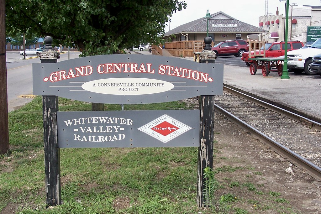 Grand Central Station, Connersville, Indiana Excursion tra… Flickr