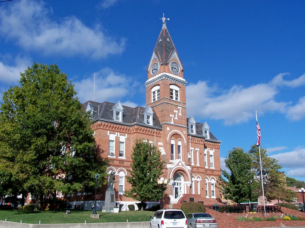 Gentry County Courthouse, Albany, Missouri J. Stephen Conn Flickr