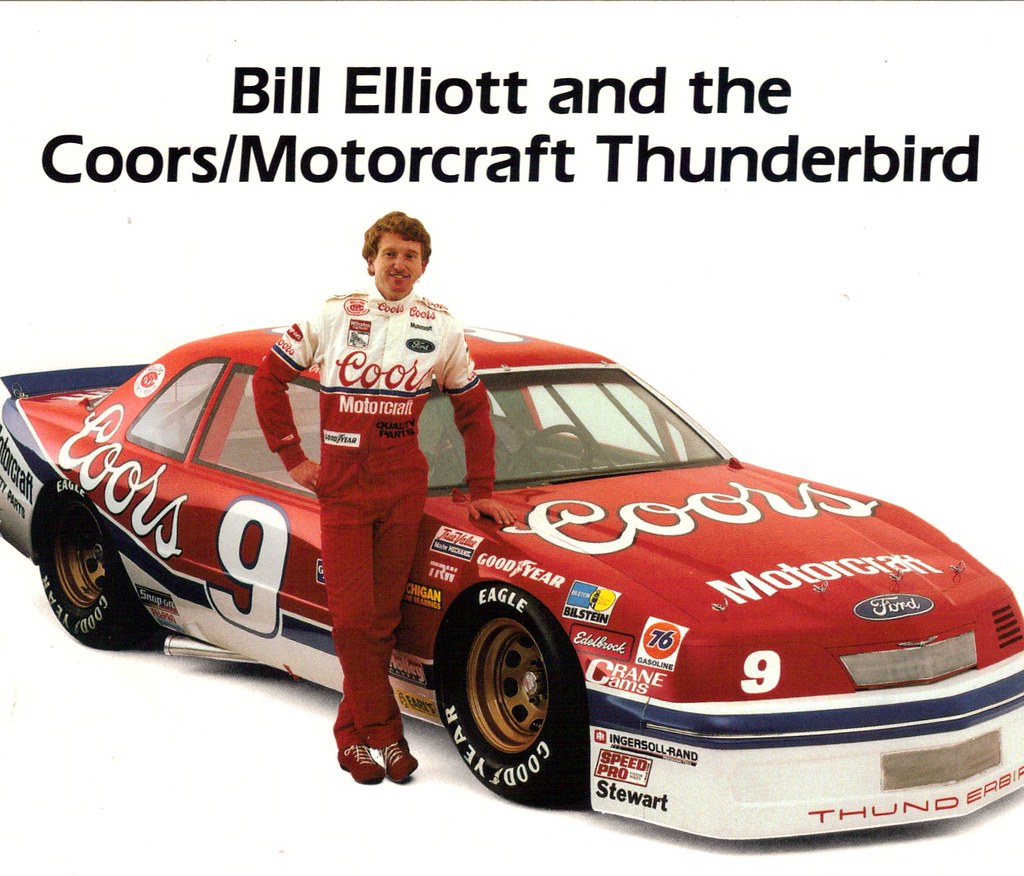 Bill Elliott and the Coors Motorcraft 1988 Ford Thunderbir… Flickr