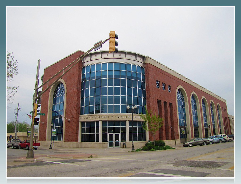Lyon County (Kansas) courthouse A relatively new building … Flickr