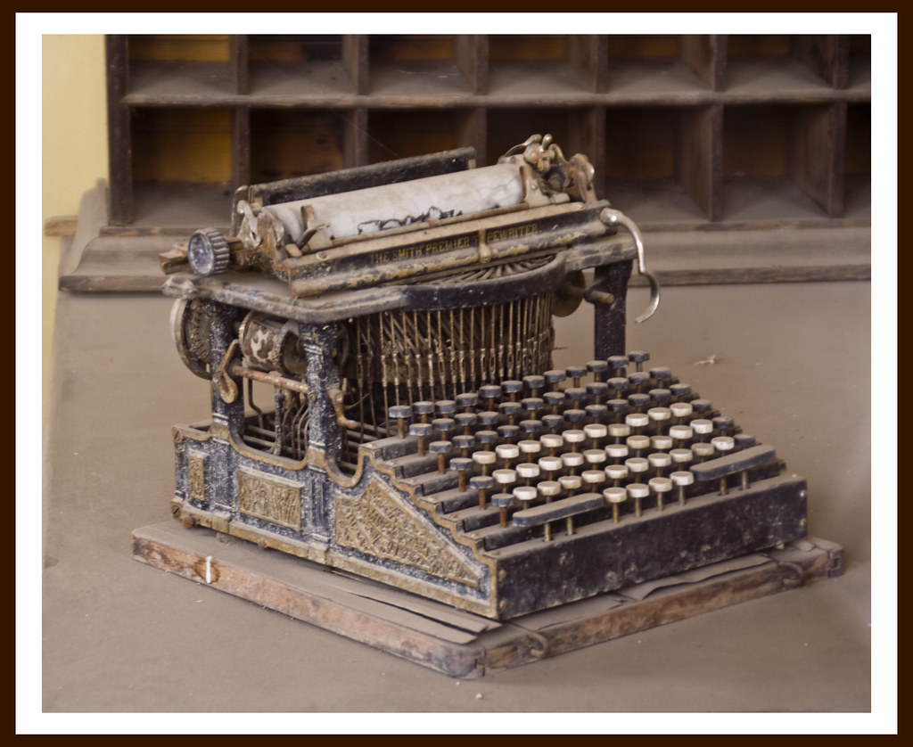 1800's Typewriter Bodie State Historic Park Wheaton & Holl… Flickr