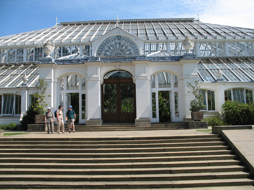 Kew Gardens Greenhouse in Kew Gardens London England. Jon Flickr